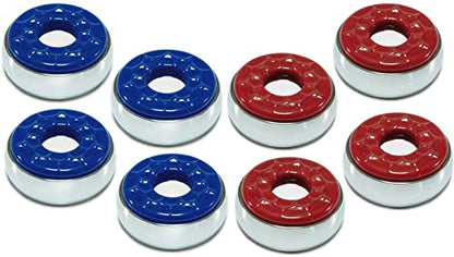 Indoor Shuffleboard Pucks - Set of 8 - Home Games Dia 2-1/8” 53mm - color: 2-1/8” (53mm)