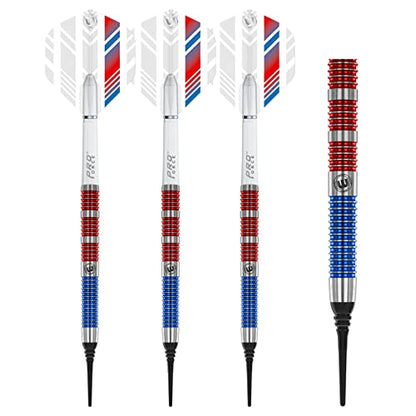 Winmau Darts - Sniper | Wildcats | Blackout - 90% Tungsten Soft Tip Darts - Includes Dart Flights and Shafts - size: 18g Barrel / 20g Full Weight