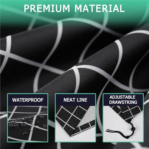 Heavy Duty Billiard Pool Table Cover Waterproof & Tearproof Dustproof Air Hockey Table Covers for Pool Table 7/8/9FT(234x132x21cm) - color: 234x132x21cm