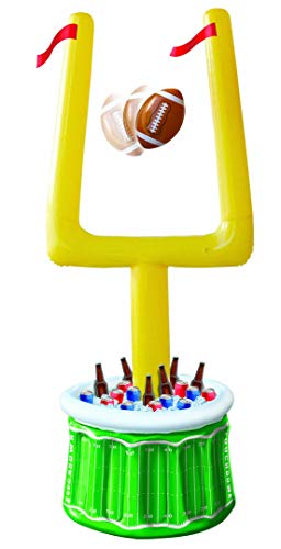 Forum Novelties Game Day Football Inflatable Cooler, with Goal Posts