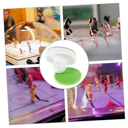 1set Ice Hockey Game Accessories Pusher and Pucks for Desktop Reflexes and Coordination for Family Fun and Gatherings