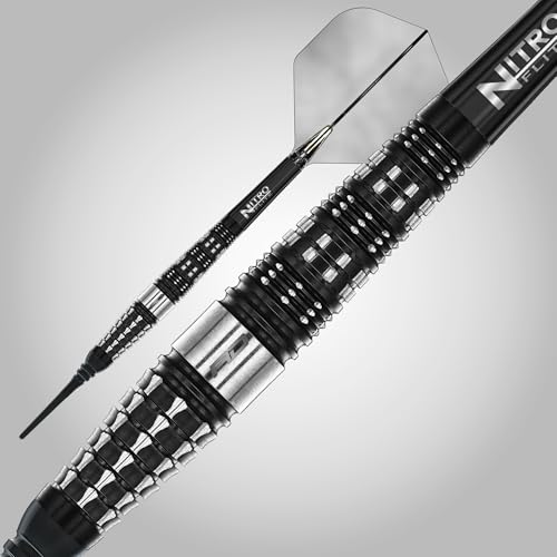 RED DRAGON Darts - Rebel | Recon | Ascend | Paradym | Wolf - Professional Soft Tip Darts - Includes Dart Flights and Shafts - size: 18G - Soft Tip