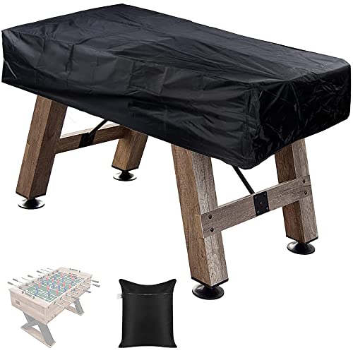 Foosball Table Cover Waterproof Outdoor Soccer Table Cover Protection Dustproof Foosball Table Covers for Game Room Universal Patio Coffee Chair Furniture Table Cover