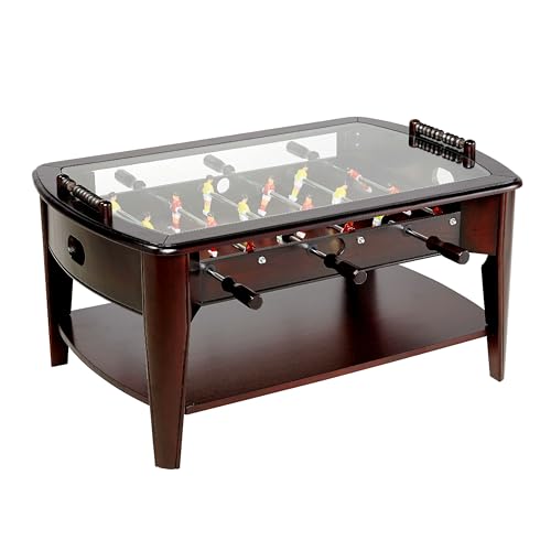 Barrington Foosball Multiple Styles Soccer Foosball Tables, Durable & Stylish Designs with Tabletop Sports Soccer Balls, Perfect for Family Game Rooms - style: 42 In. Coffee Table