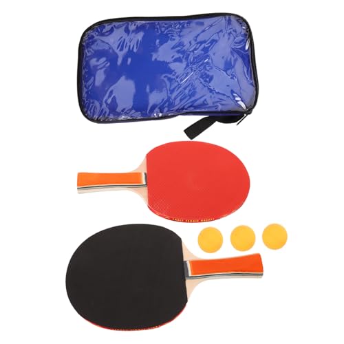 Professional Table Tennis Training Set Indoor Outdoor Racket Paddle Ball Kit with Ergonomic Poplar Wood Grip and Precision Surface for Beginners and Athletes