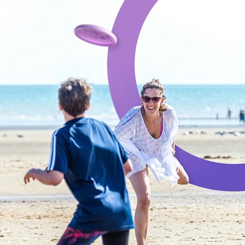 Frisbee Outdoor Flying Disc 160g, 10.5 Inch Sports Disc, Durable and Flexible, for Outdoor Beach Backyard Family Fun
