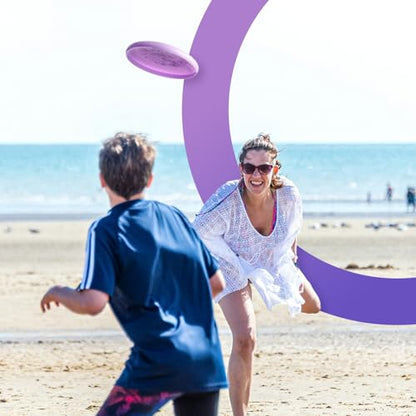 Frisbee Outdoor Flying Disc 160g, 10.5 Inch Sports Disc, Durable and Flexible, for Outdoor Beach Backyard Family Fun