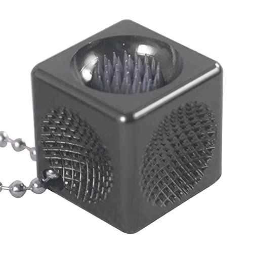 CROWN ME Billiard Billiard Pool Cue Tip Tool Cube, Cube tip Tool,Billiard Chalk Holder, cue tip Repair Tool, Billiard cue Accessories