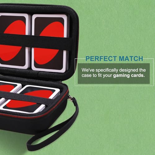 300+ Card Game Case Compatible with Pokemon/UNO/Piles/Phase 10/Exploding Kittens/Five Crowns/Flip 7/SKYJO/Slingz/Survivor/Go Fish/Dutch Blitz/Monopoly Deal and Playing Card, Sky Blue(Case Only) - color: Sky Blue