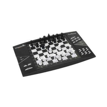 Lexibook, Chessman® Elite, Interactive Electronic Chess Game +, 64 Levels of Difficulty, LEDs, Family Child Board Game, Black/White, CG1300 - style: CG1300