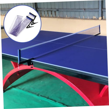 1set Portable Table Tennis Net with Rack for Use Easy Setup Design for Teens and Fun