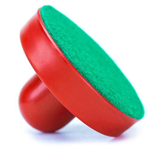 Brybelly Air Hockey Paddles - Sombrero Style Accessories for Gaming Tabletop for Kids & Adults - 3 Inch Small - 2 Paddles