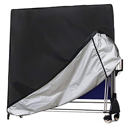 Table Tennis Cover Outdoor Waterproof Heavy Duty Indoor Ping Pong Table Cover All Weather Protection for Folding Table Tennis Table Extra Large Patio Furniture Accessories