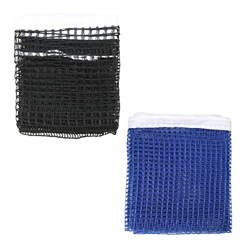 2pcs Regulation Pong Net Bike Cage Mount Base Keychain Mirror Equipment Table Tennis Ball Net Suit Table - size: 175*15CM