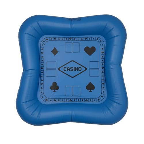 Inflatable Floating Game Table for Pool – Waterproof with Playing Cards