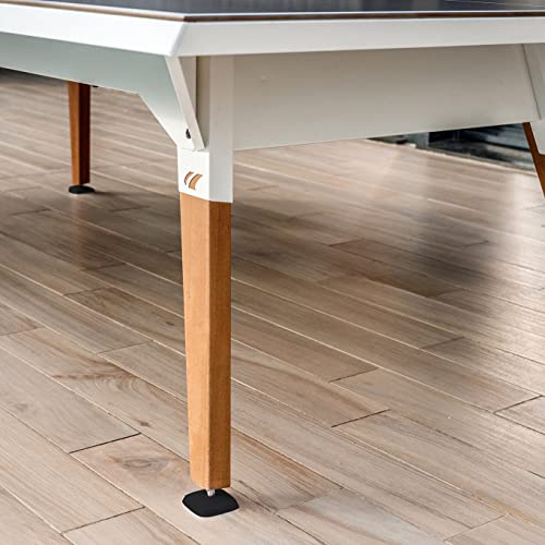 CORNILLEAU - Origin Outdoor Table - Design Ping-Pong Table - Made in France - Convertible - White - style: Fabric net - Tabletop Ping pong