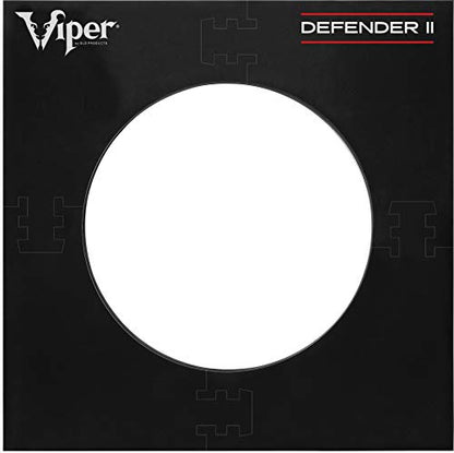 Viper Defender II Backboard & Sisal/Bristle Steel Tip Dartboard Bundle - style: Deluxe