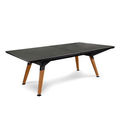 CORNILLEAU - Origin Outdoor Table Medium - Design Ping-Pong Table - Made in France - Convertible - Black