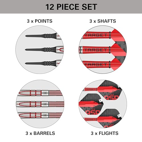 Target Darts Nathan Aspinall Gen 2 18G 95% Tungsten Soft Tip Darts Set