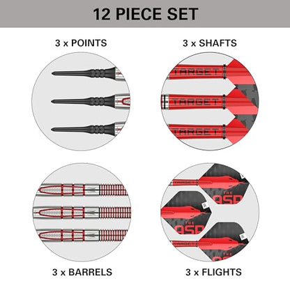 Target Darts Nathan Aspinall Gen 2 18G 95% Tungsten Soft Tip Darts Set