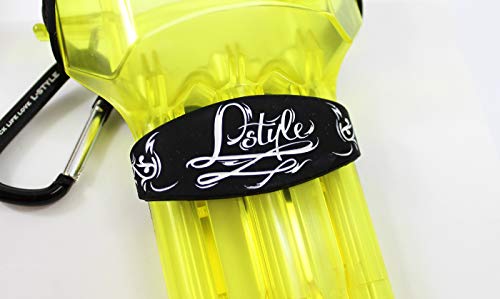 L-style Dart Case: Krystal One Hard Shell Dart Set Holder for Soft Tip and Steel Tip - color: Yellow
