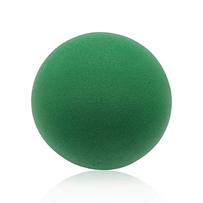 7-Inch Uncoated High Density Foam Ball - for Over 3 Years Old Kids Foam Sports Balls - Soft and Bouncy, Lightweight and Easy to Grasp Foam Silent Balls are Safe for Younger Children - color: blue-green