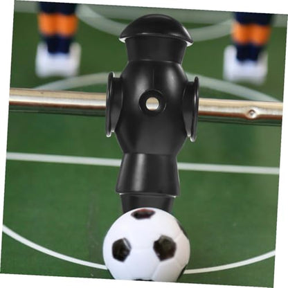 4Pcs Foosball Player Statues Table Football Machine Accessories Wear-Resistant PP Resin Figures Replacement for Standard Soccer Game Rods