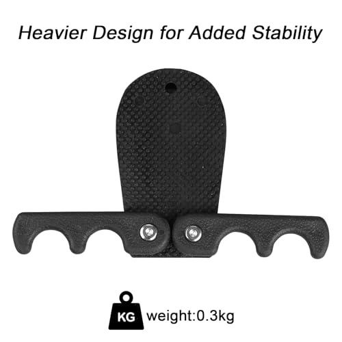 CROWN ME Portable Weighted Billiard Cue Stick Holder, Chalk holder, Blavk Cue Rest Cue Stick Holder