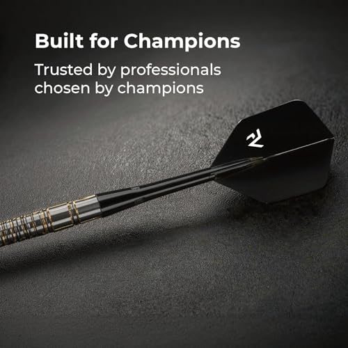 FunVision Aero Darts Flight and Shaft, Integrated Flight & Shaft System, Professional 2-in-1 Molded Darts Wings Accessories（3PCs ） - color: White