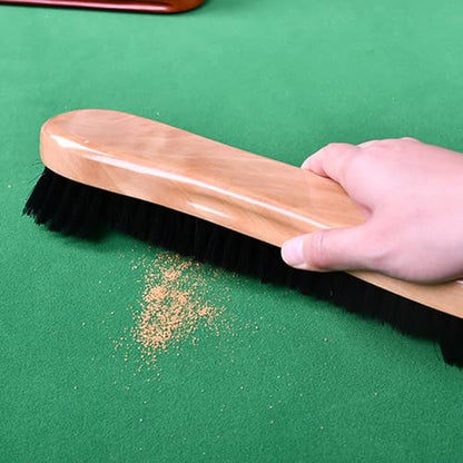 GSHLLO 2 Pcs Pool Table Special Brush Billiard Table Cleaning Brush Snooker Table Rail Brush Corner Cleaning Supplies Accessories