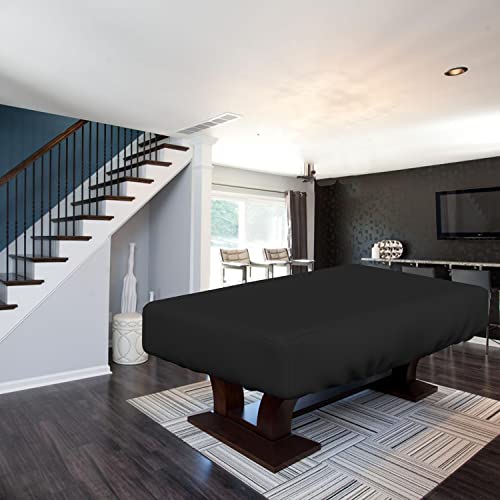 Covers & all Air Hockey Table Covers, Made of 12 Oz Waterproof & UV-Resistant Cover Max Fabric, Suitable for Indoors/Outdoors (88" W x 44" D x 15" H, Black) - color: Black