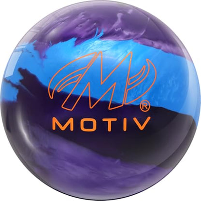 MOTIV Ascend - Bowling Ball, Entry Level, Light Oil, Available in 10-15 Pounds - color: Green/Teal/Black Pearl, size: 15 Pounds