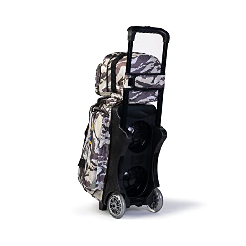 2 Ball Bowling Roller + 1 Ball Color Matching Add On Tote - color: White Camo
