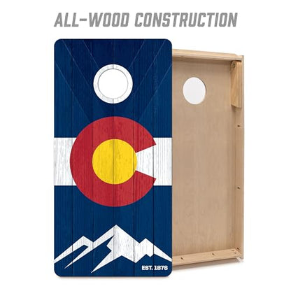 YouTheFan 2' x 4' Professional Wood Cornhole Game