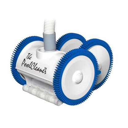Hayward Pool Vacuum for Inground Pools Poolvergnuegen Suction Pool Cleaner (4 Wheel) Automatic Vacuum for In-Ground Pools up to 20 x 40 ft - style: 4-Wheel
