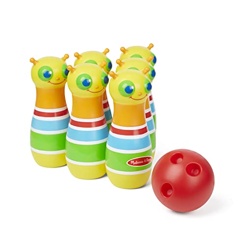 Melissa & Doug Sunny Patch Giddy Buggy Bowling Action Game - 6 Bug Pins, 1 Plastic Ball