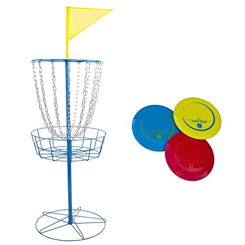 Wham-O Frisbee - Frisbee Disc Golf Set - Official PDGA Approved - style: Frisbee Disc Golf Set with 3 Discs