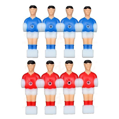 kowaku 6-Pack Desktop Foosball Figures Set, Sports Table Accessories for Children, Mini Soccer Player