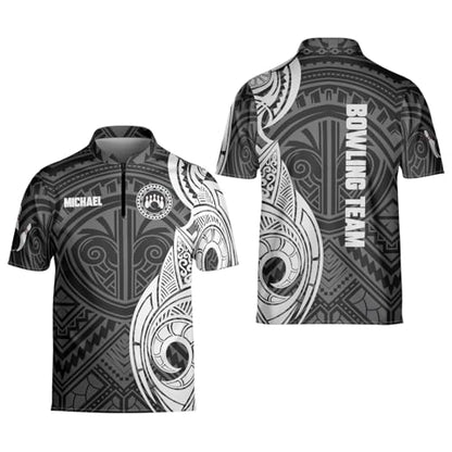 Personalized Custom Jersey for Men, Uniform Shirt for Bowling Team Gift - color: D11