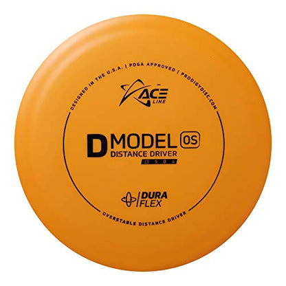 Prodigy Disc Ace Line Glow DuraFlex D Model OS Distance Driver Golf Disc [Colors May Vary]