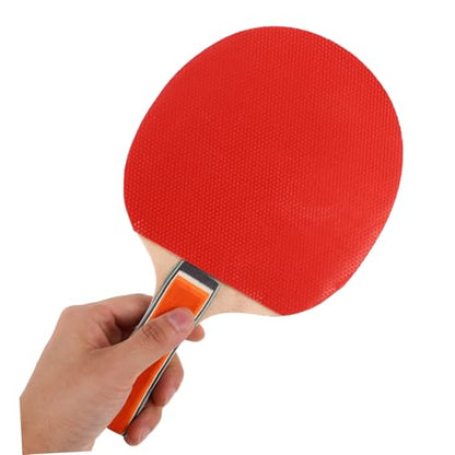 Professional Table Tennis Training Set Indoor Outdoor Racket Paddle Ball Kit with Ergonomic Poplar Wood Grip and Precision Surface for Beginners and Athletes