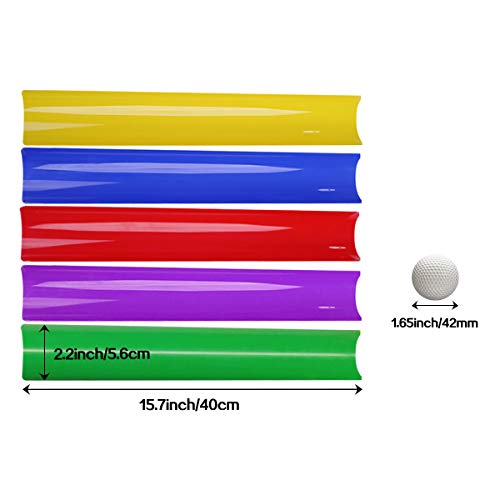 KINDEN Team Building Exercise Activities Pipeline Kit Group Games, Half Pipes Indoor Outdoor Ice Breaker Group Learning Team Work Youth Sports for Kids Teens, Children, Adults Competition Funny Games - size: 1 Pack 15pcs Half Pipes