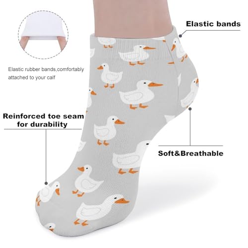 5 Pairs Women’s Low Cut Ankle Socks, Soft Athletic No Show for Running Yoga Daily Wear - color: Picture (16)