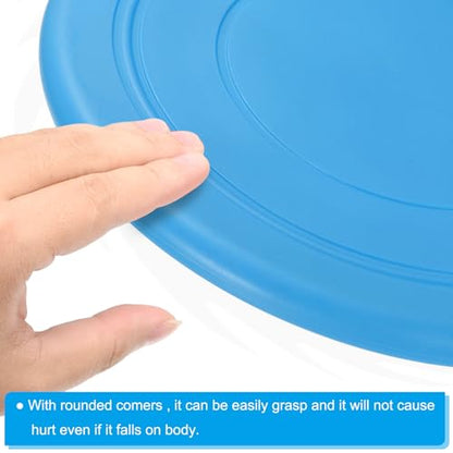 PATIKIL Flying Disc, Flying Discs Soft Waterproof for Adults Dog Playing Sport Game - color: Blue