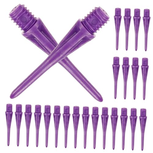 YARNOW Soft Head Point Supplies Replacement Needle with Parts Soft Tip Soft Tip Accessories Soft Tip Flights - color: Purple