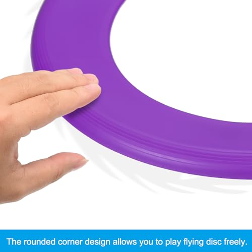 PATIKIL Flying Rings, PP Plastic Flying Discs for Sports Outdoor Playing Game Beach Pool Camping - color: Green
