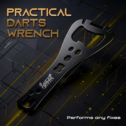 IgnatGames Dart Flights and Accessories - Sets of Different Shape Darts Flights and Flights Protectors, Darts Accessories Kit