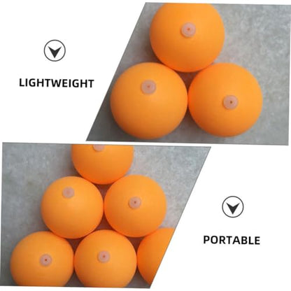 VICASKY 30pcs Enhanced Control Table Tennis Balls Holes Silicone Plugs Training Pong Balls