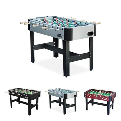 KICK Conquest 48" Foosball Table – Compact Indoor Game Table - color: Gray