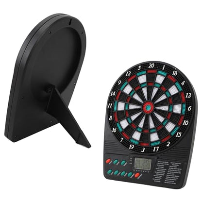 Electronic Dartboard Set Automatic Scoring Soft Tip Dartboard with Multiple Game Modes for Family Entertainment